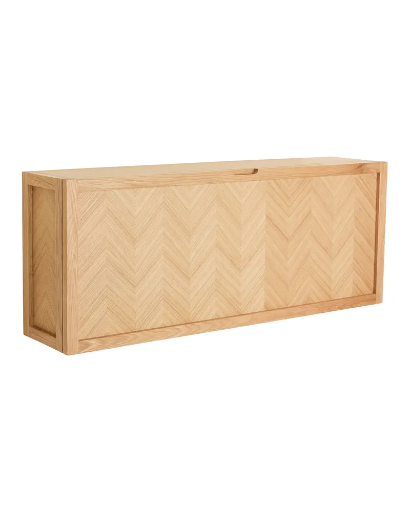 Herringbone Schuhschrank mit Eichenfurnier, FSC®-zertifiziert