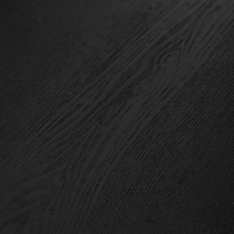 Hübsch Hock Esstisch in Schwarz, 190 × 90 × H 75 cm, Ansicht 3