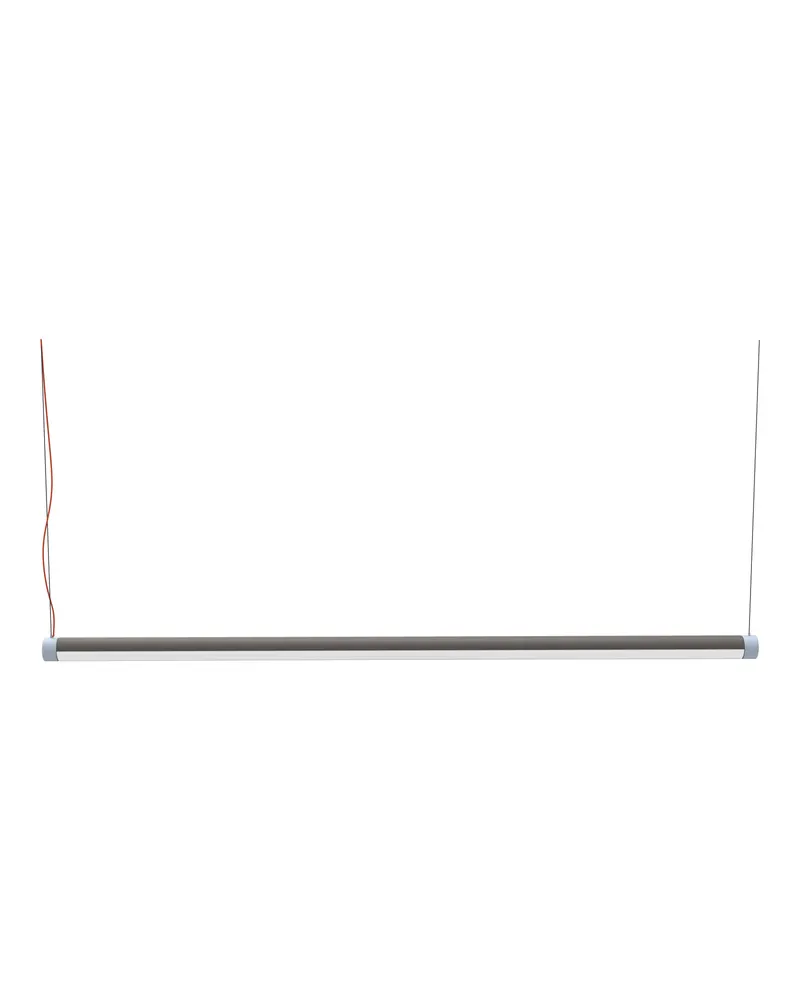 Hübsch Interplay Pendelleuchte in Blau, Braun und Orange, 152 × H 5 cm, Ansicht 3