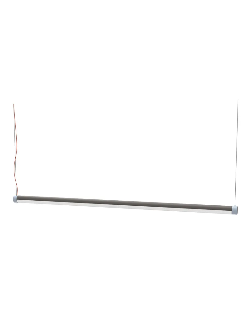 Hübsch Interplay Pendelleuchte in Blau, Braun und Orange, 152 × H 5 cm, Ansicht 4