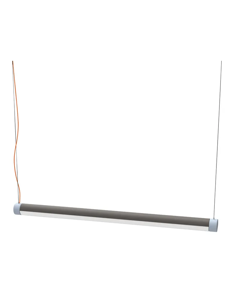 Hübsch Interplay Pendelleuchte in Blau, Braun und Orange, 85 × H 5 cm, Ansicht 2
