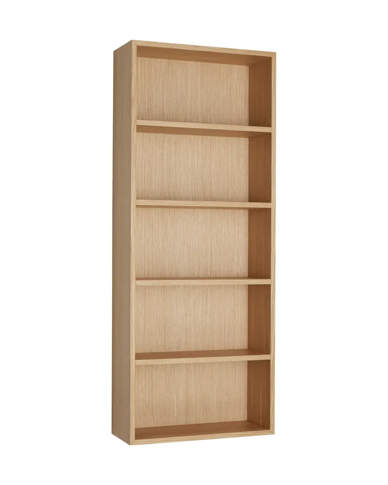 Kappu Regal mit Eichenfurnier in Naturfarben, FSC®-zertifiziert
