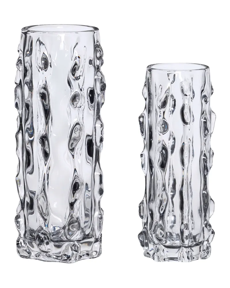 Kawa Vasenset aus Soda-Kalk-Glas in Klar (2er-Set)