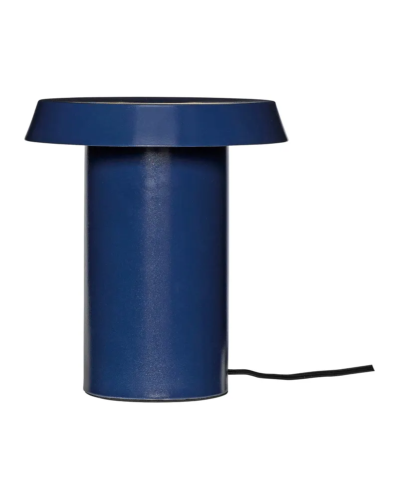 Hübsch Keen Tischleuchte in Dunkelblau, Ø 20 × H 22 cm, Ansicht 2