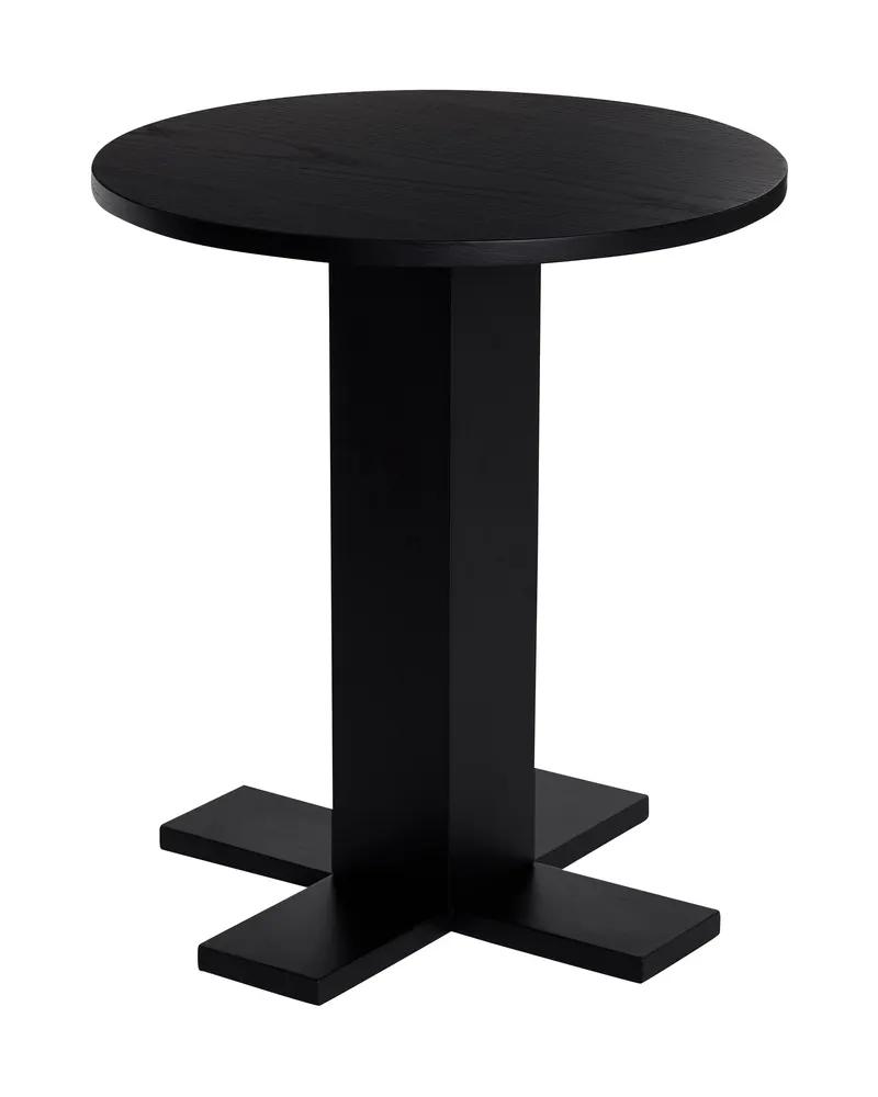 Hübsch Koohi Beistelltisch in Schwarz, Ø 45 × H 50 cm, Ansicht 2