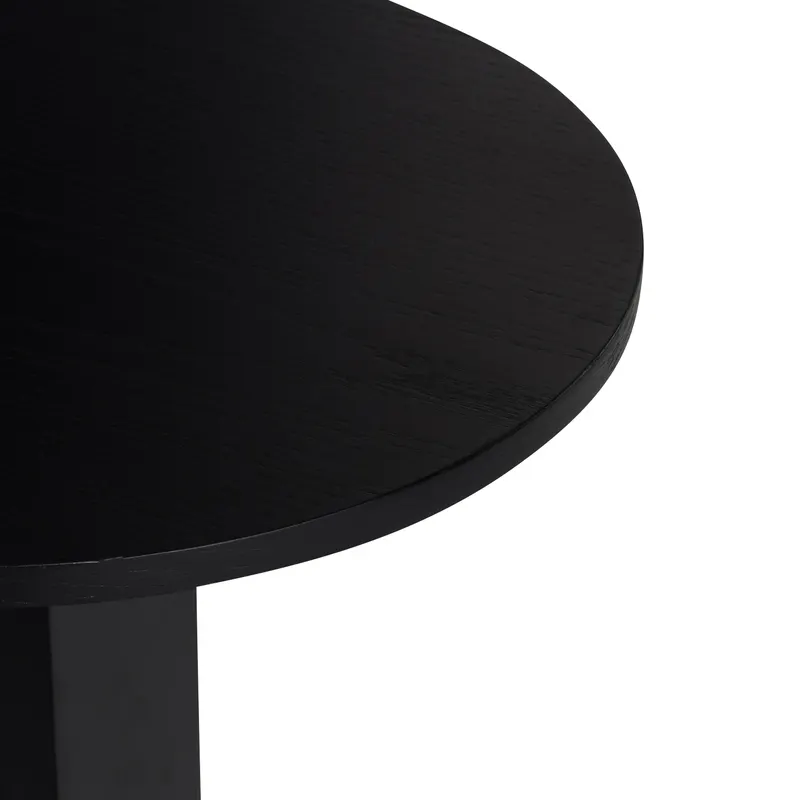 Hübsch Koohi Beistelltisch in Schwarz, Ø 45 × H 50 cm, Ansicht 4