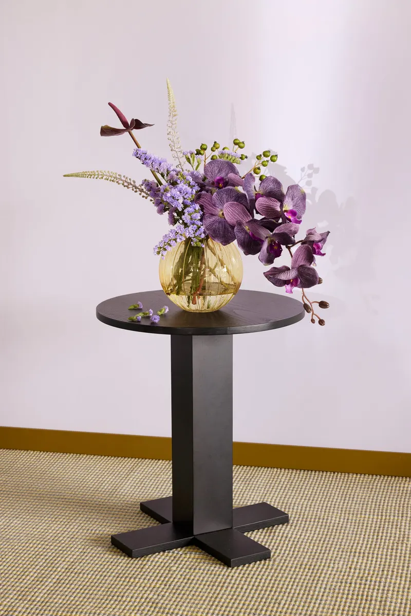 Hübsch Koohi Beistelltisch in Schwarz, Ø 45 × H 50 cm, Ansicht 6