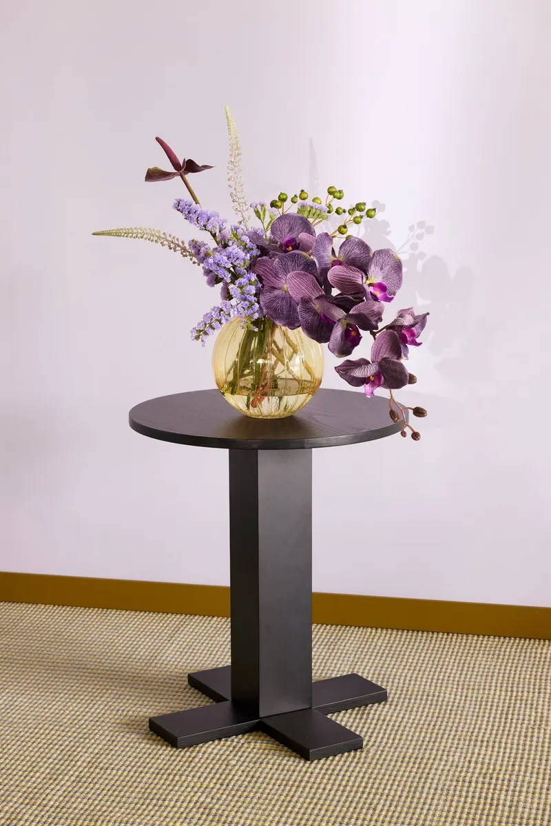 Hübsch Koohi Beistelltisch in Schwarz, Ø 45 × H 50 cm, Ansicht 7