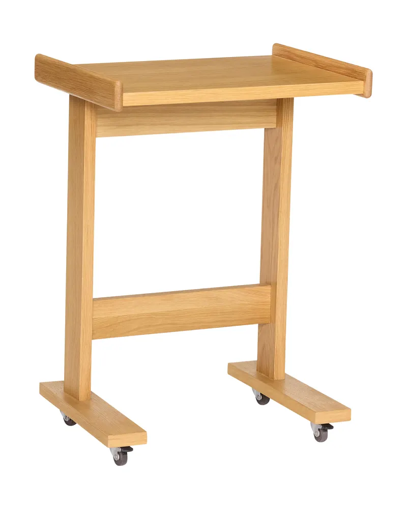 Hübsch Less Beistelltisch in Naturfarben, 48 × 35 × H 65 cm, Ansicht 1