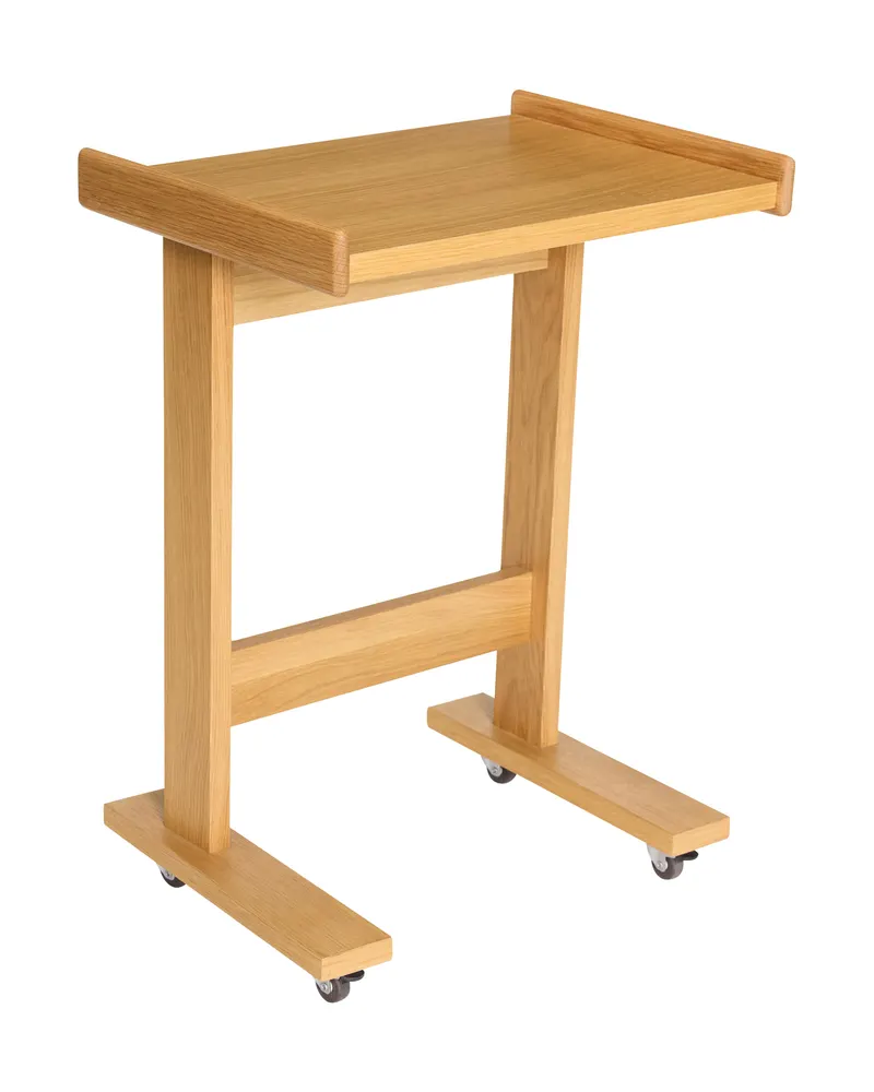 Hübsch Less Beistelltisch in Naturfarben, 48 × 35 × H 65 cm, Ansicht 2