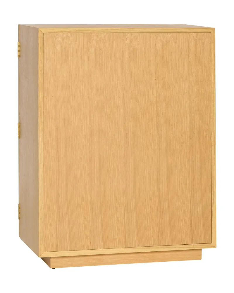 Hübsch Mae Vitrine in Naturfarben, 70 × 39 × H 90 cm, Ansicht 4