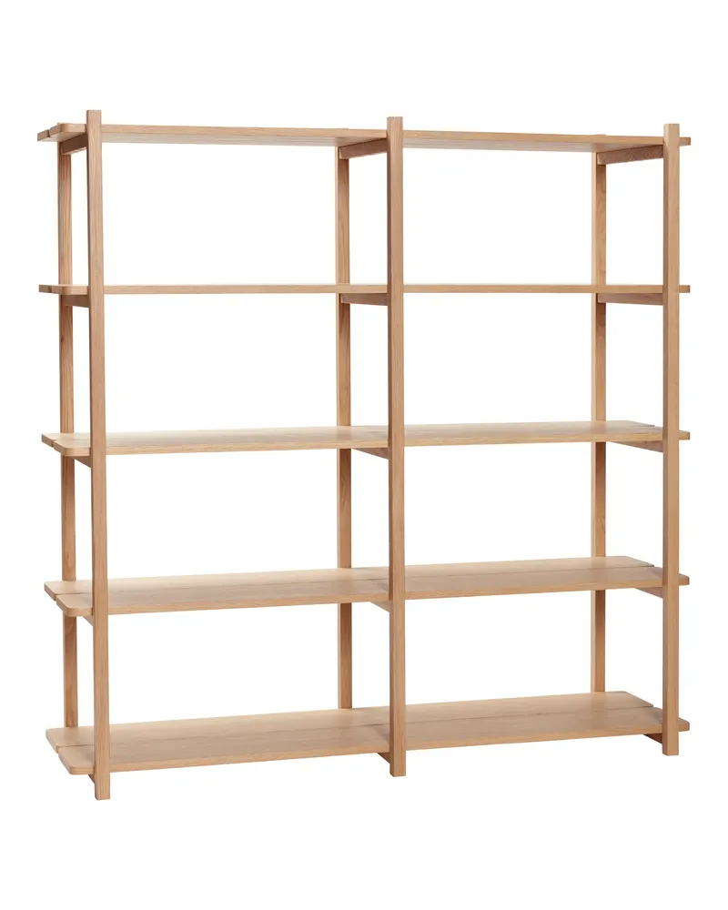 Mason Double Regal mit Eichenfurnier in Naturfarben, FSC®-zertifiziert