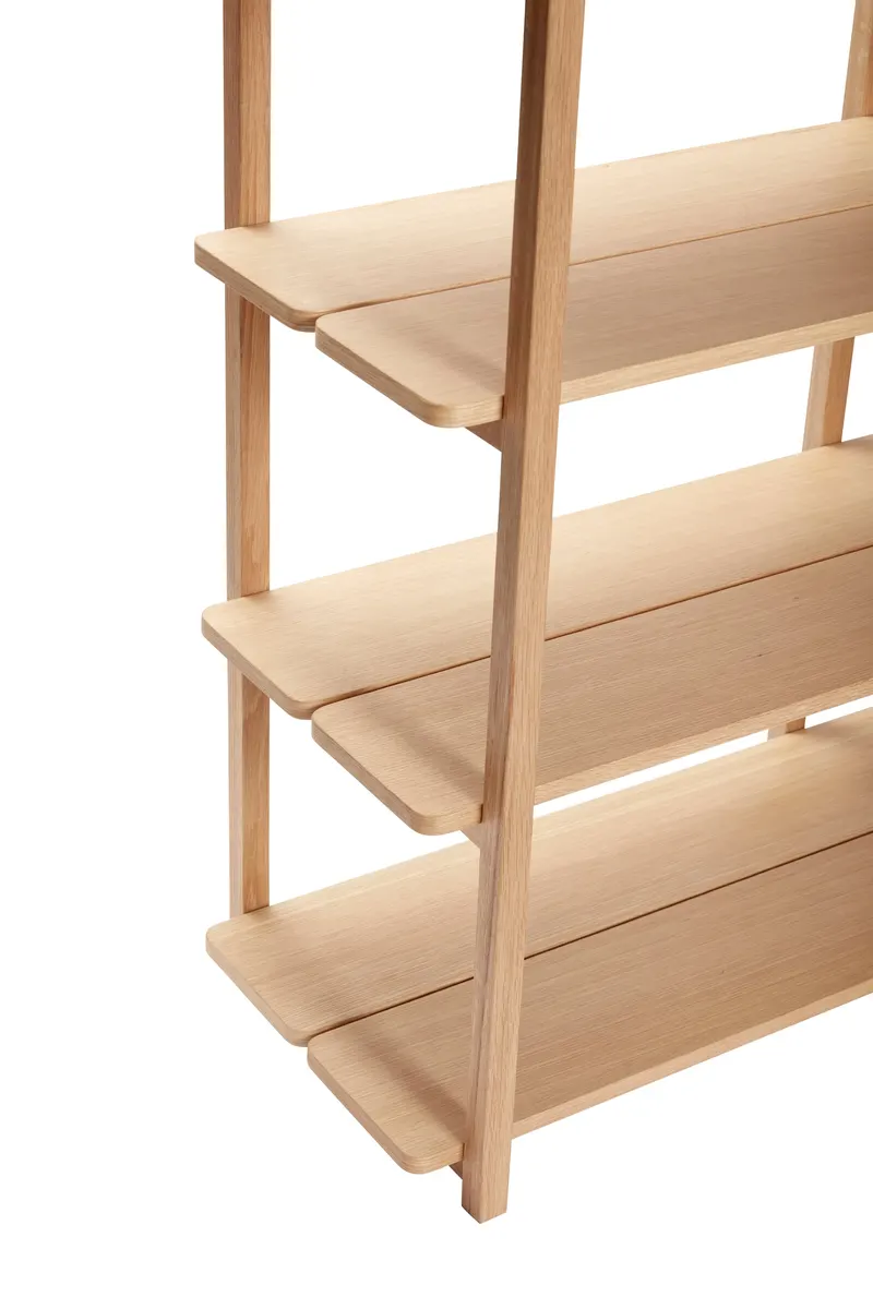 Hübsch Mason Double Regal in Naturfarben, 150 × 45 × H 150 cm, Ansicht 2
