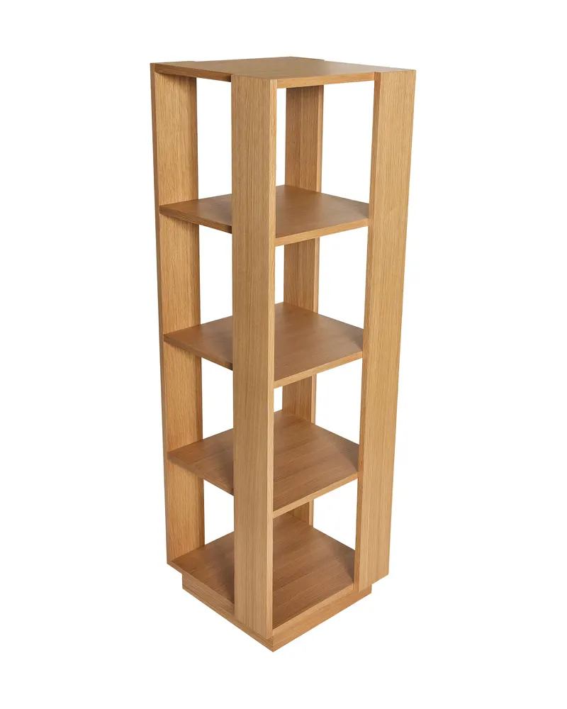 Hübsch Merge Regal in Naturfarben, 45 × 45 × H 140 cm, Ansicht 2