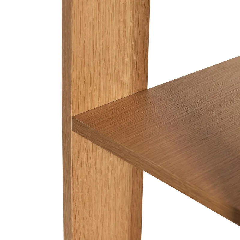 Hübsch Merge Regal in Naturfarben, 45 × 45 × H 140 cm, Ansicht 4