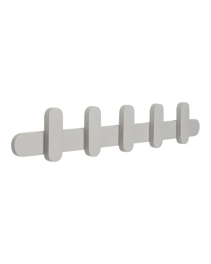 Merry Garderobe aus Eschenholz, FSC®-zertifiziert, Hellgrau
