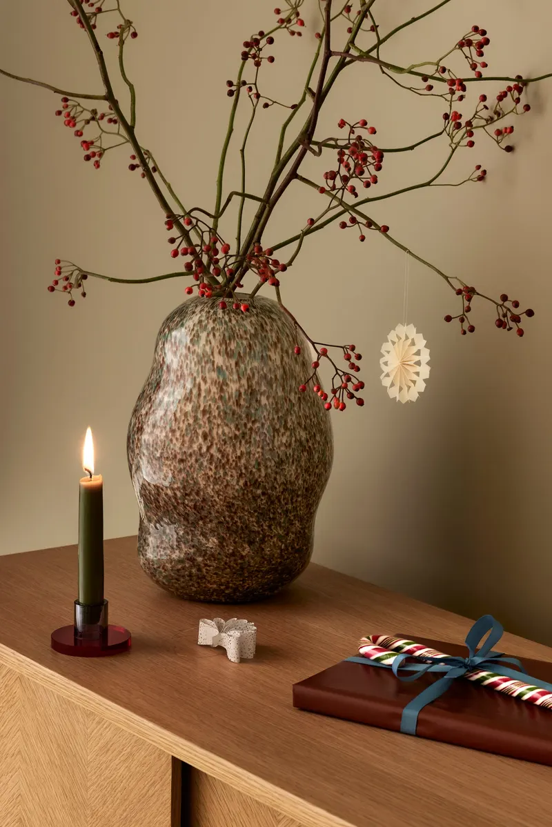 Hübsch Miro Vase in Woods, Ø 20 × H 29 cm, Ansicht 11