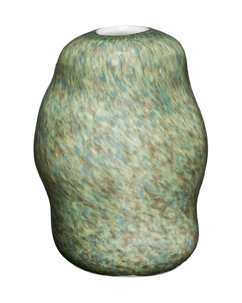 Miro Vase aus Glas, Meadow
