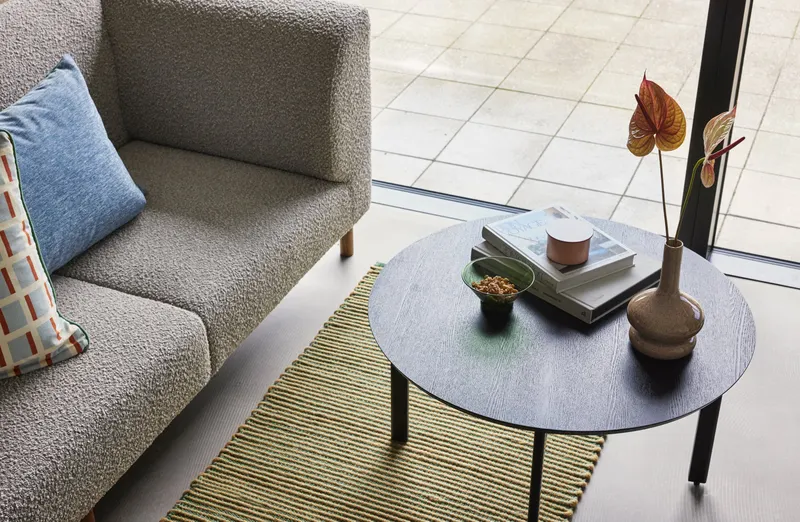 Hübsch Moment Sofa in Grau, 257 × 89 × H 80 cm, Ansicht 11