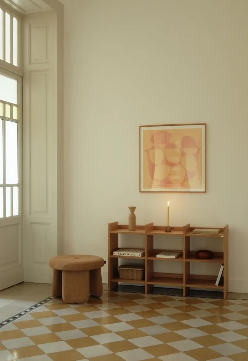 Hübsch Momentum Sideboard in Naturfarben, 120 × 31 × H 70 cm, Ansicht 14