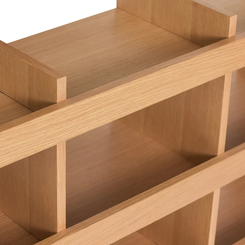 Hübsch Momentum Sideboard in Naturfarben, 120 × 31 × H 70 cm, Ansicht 4