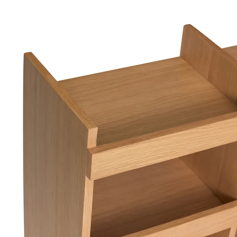 Hübsch Momentum Sideboard in Naturfarben, 120 × 31 × H 70 cm, Ansicht 5