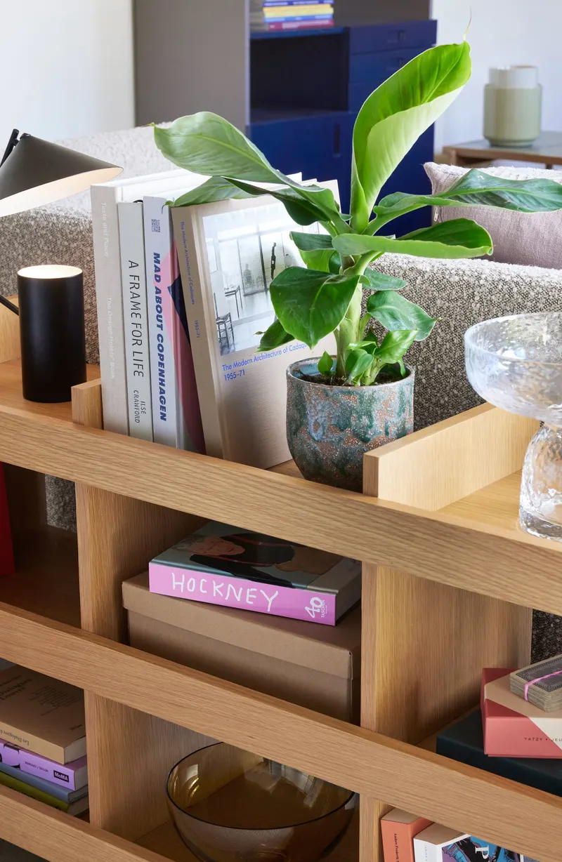 Hübsch Momentum Sideboard in Naturfarben, 120 × 31 × H 70 cm, Ansicht 9