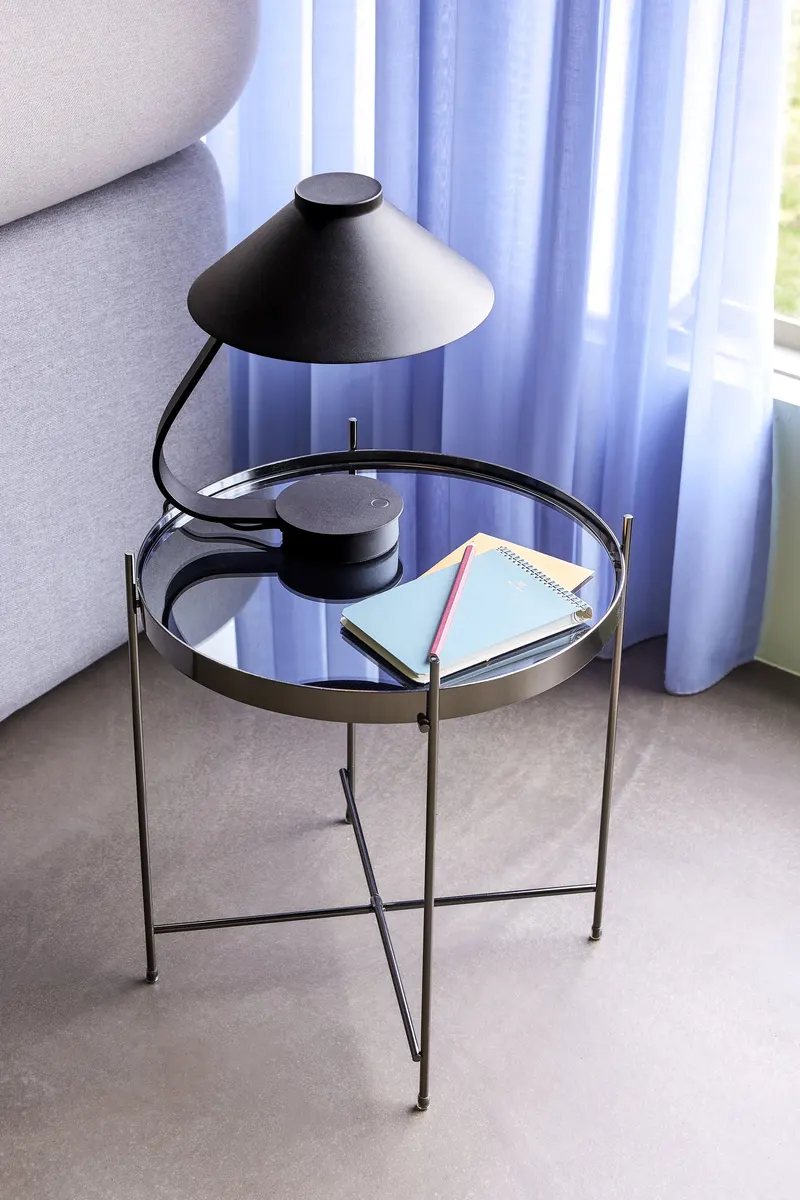 Hübsch Muri Tischleuchte in Schwarz, 29 × 25 × H 31 cm, Ansicht 9