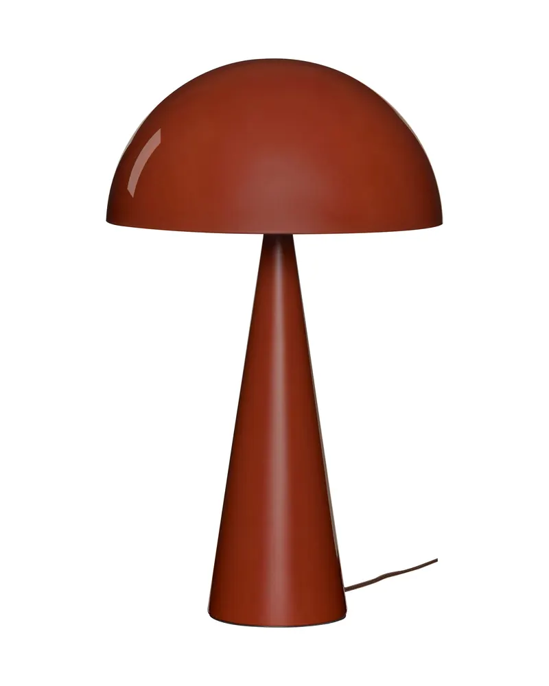 Hübsch Mush Tischleuchte in Braun, Ø 30 × H 50 cm, Ansicht 1