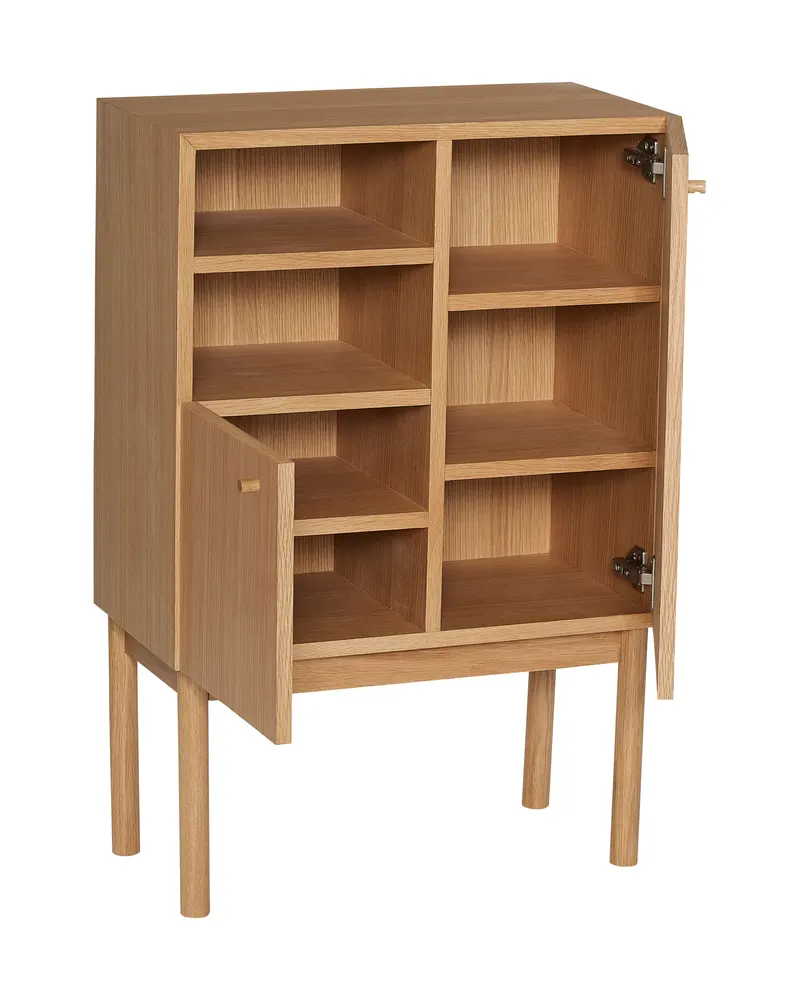 Hübsch Nobby Konsolentisch in Naturfarben, 60 × 32 × H 90 cm, Ansicht 2
