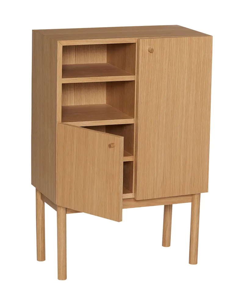 Hübsch Nobby Konsolentisch in Naturfarben, 60 × 32 × H 90 cm, Ansicht 3