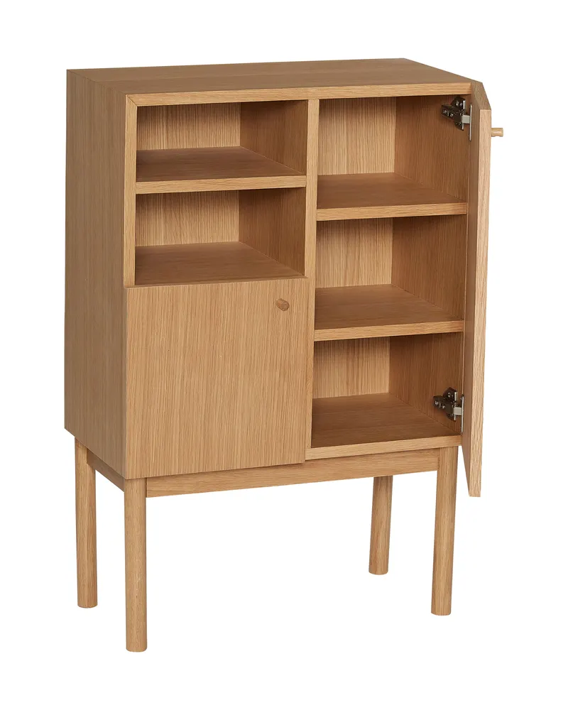 Hübsch Nobby Konsolentisch in Naturfarben, 60 × 32 × H 90 cm, Ansicht 4