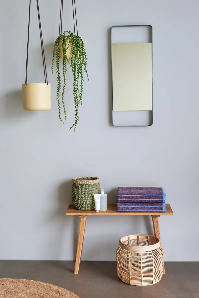 Hübsch Bloom Pflanzgefäßset in Beige und Braun, Ø 17 × H 16 und Ø 21 × H 20 und Ø 25 × H 24 cm, Ansicht 4