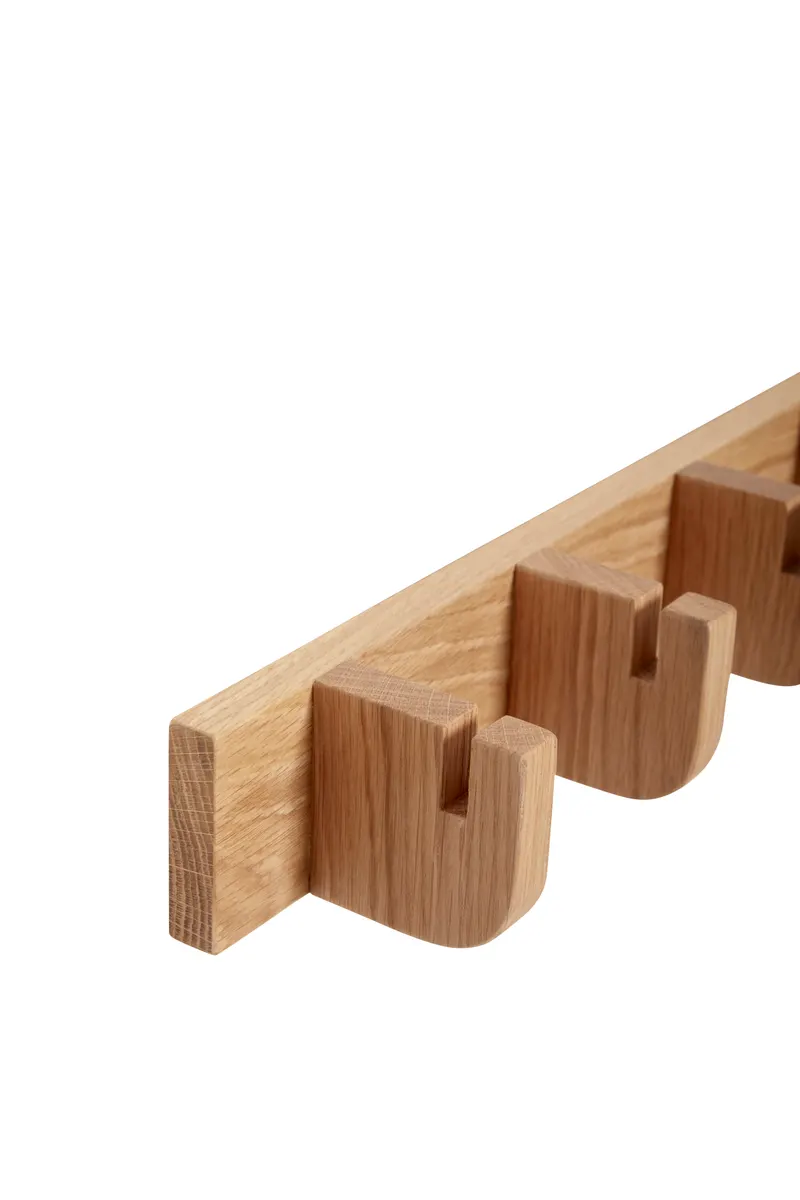 Hübsch Nomad Garderobe in Naturfarben, 96 × H 10 cm, Ansicht 3