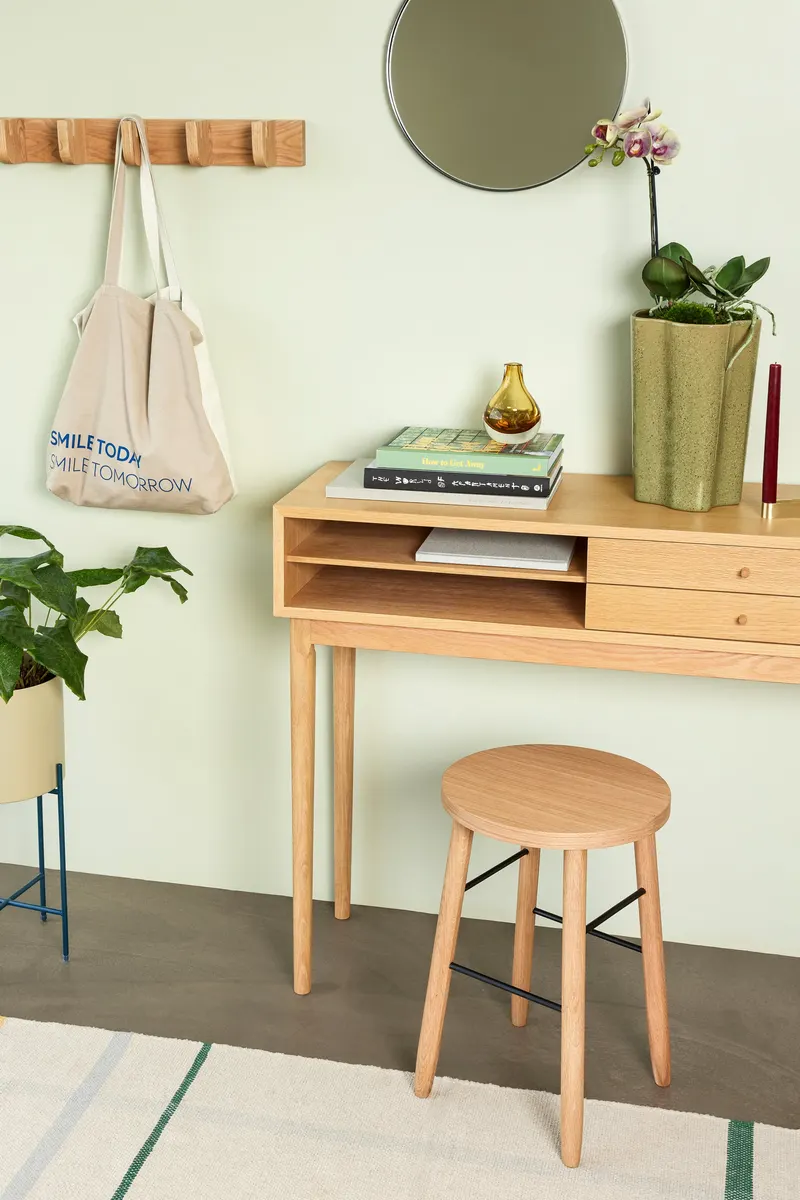 Hübsch Nomad Garderobe in Naturfarben, 96 × H 10 cm, Ansicht 4