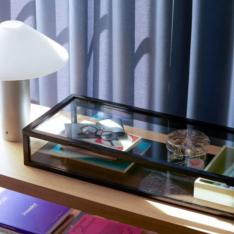 Hübsch Orbit Tischleuchte in Grau und Weiß, Ø 35 × H 40 cm, Ansicht 4