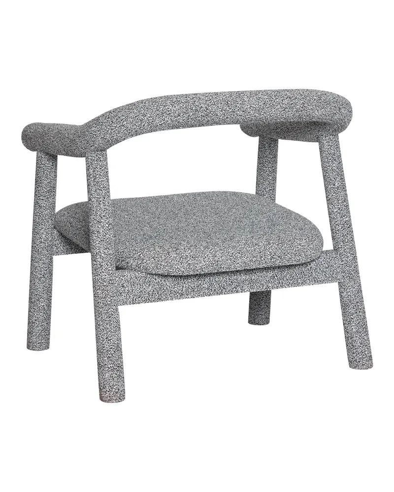 Hübsch Ouli Sessel in Weiß, 81 × 73 × H 78 cm, Ansicht 2