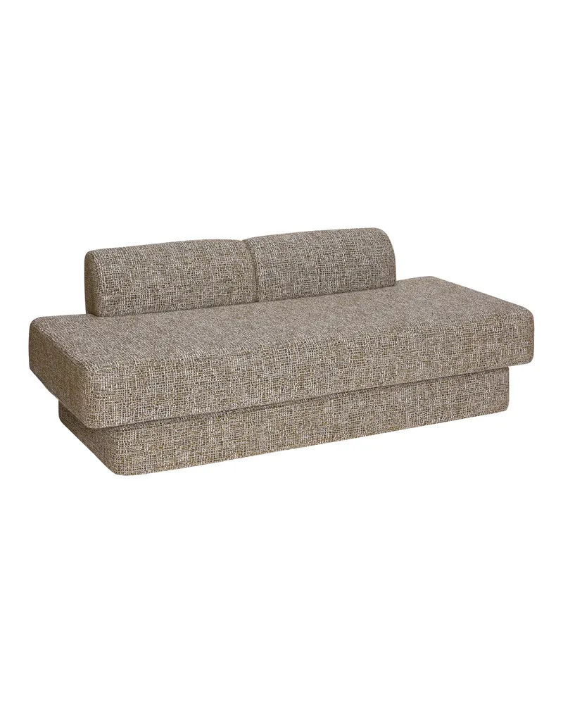 Hübsch Paza Sofa in Hellgrün, 180 × 87 × H 62 cm, Ansicht 2