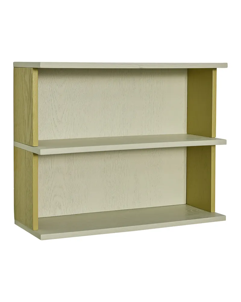 Pep Regal mit Eschenfurnier in Grau und Khaki, FSC®-zertifiziert, Grau, Khaki