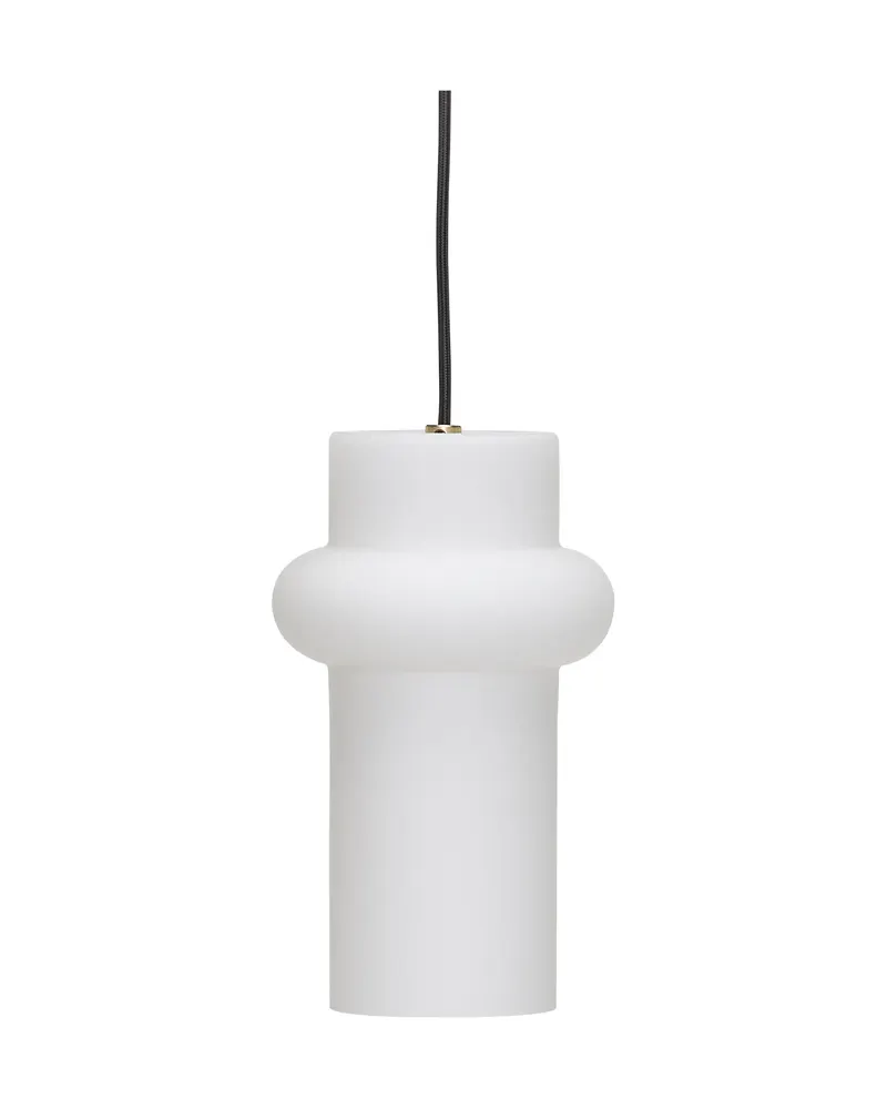 Hübsch Pilule Up Pendelleuchte in Matt Weiß, Ø 15 × H 25 cm, Ansicht 4