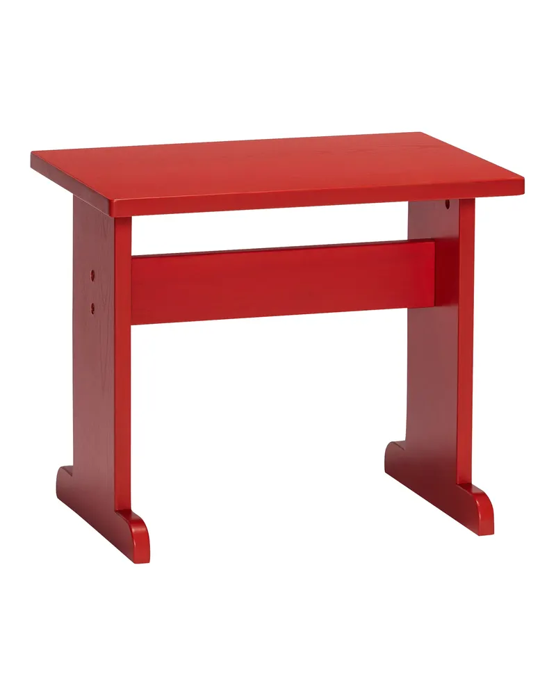 Hübsch Play Beistelltisch in Rot, 50 × 35 × H 43 cm, Ansicht 1