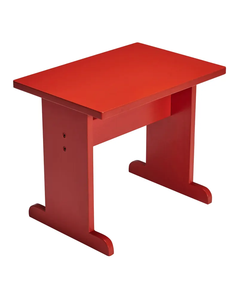 Hübsch Play Beistelltisch in Rot, 50 × 35 × H 43 cm, Ansicht 2