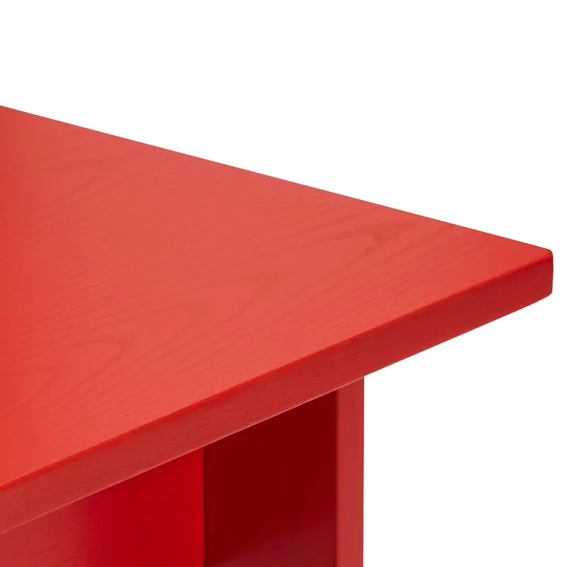 Hübsch Play Beistelltisch in Rot, 50 × 35 × H 43 cm, Ansicht 4