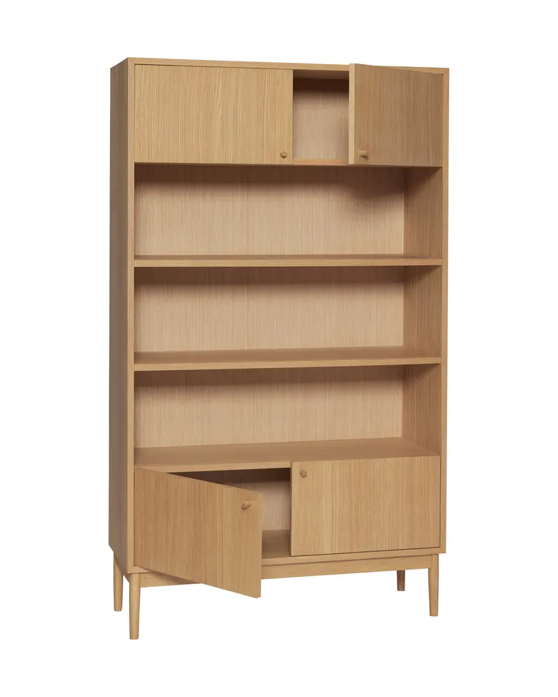 Hübsch Prime Regal in Naturfarben, 100 × 35 × H 170 cm, Ansicht 3