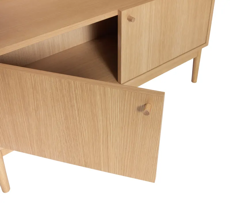 Hübsch Prime Regal in Naturfarben, 100 × 35 × H 170 cm, Ansicht 5