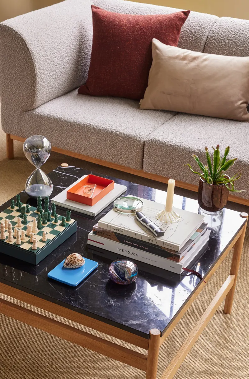 Hübsch Moment Sofa in Grau, 182 × 89 × H 80 cm, Ansicht 7