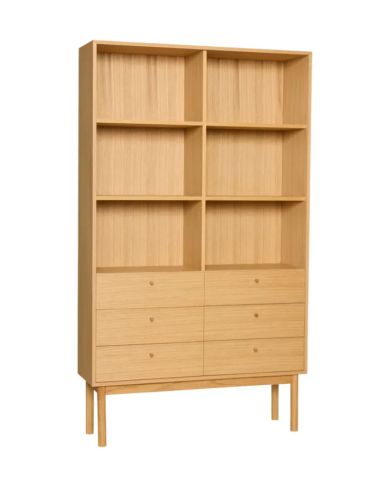 Read Schrank mit Eichenfurnier in Naturfarben, FSC®-zertifiziert, Naturfarben