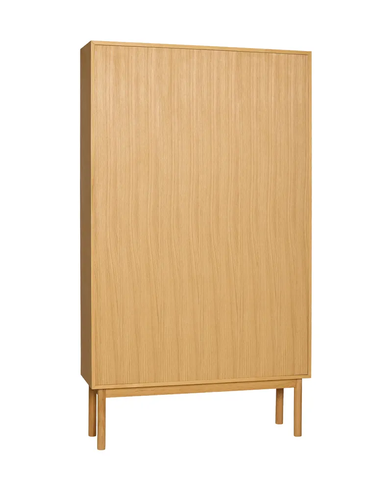 Hübsch Read Schrank in Naturfarben, 110 × 35 × H 190 cm, Ansicht 3