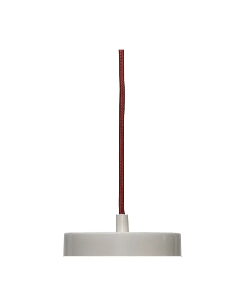 Hübsch Remi Pendelleuchte in Beige und Blau, Ø 25 × H 15 cm, Ansicht 3