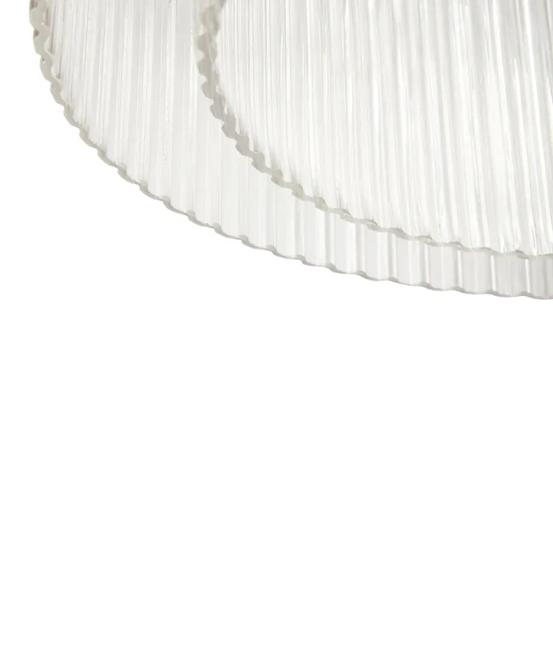 Hübsch Ripple Pendelleuchte, Strukturiert, Ø 41 × H 32 cm, Ansicht 4